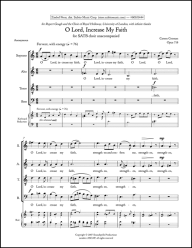 O Lord, Increase My Faith