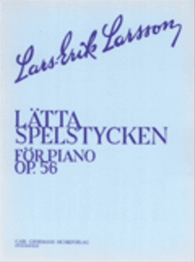 Latta spelstycken for piano