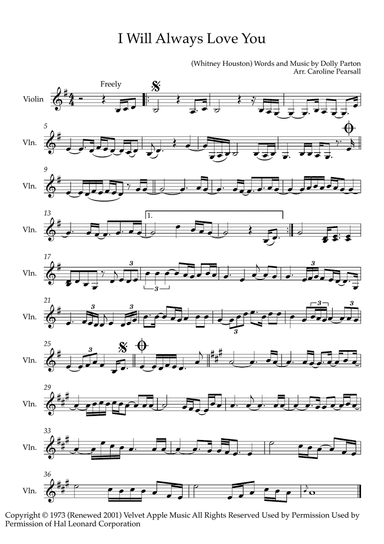 I Will Always Love You