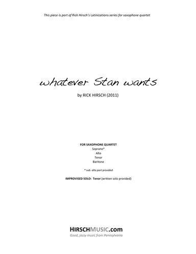 whatever Stan wants