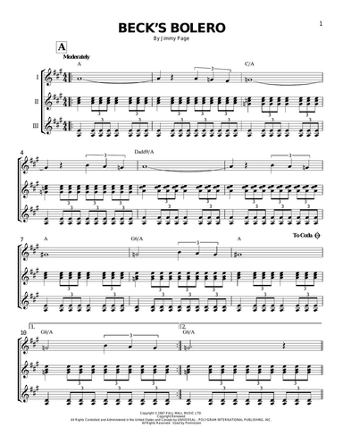 Beck's Bolero