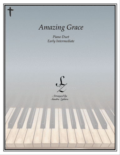 Amazing Grace (early intermediate piano duet)