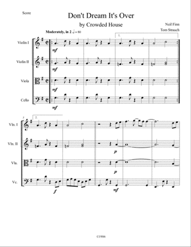 Don't Dream It's Over