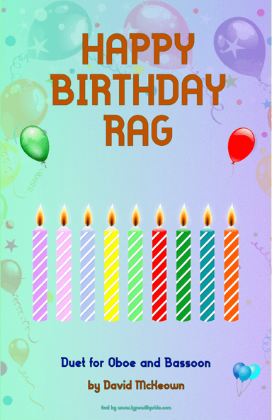Happy Birthday Rag, for Oboe and Bassoon Duet
