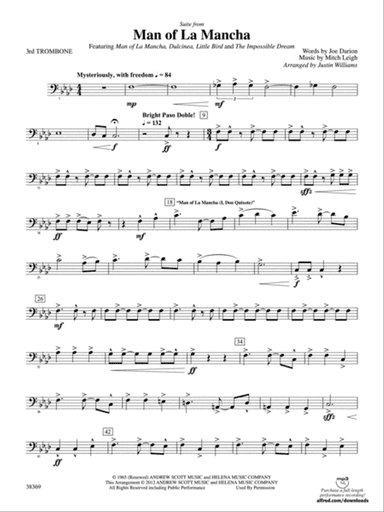 Man of La Mancha: 3rd Trombone