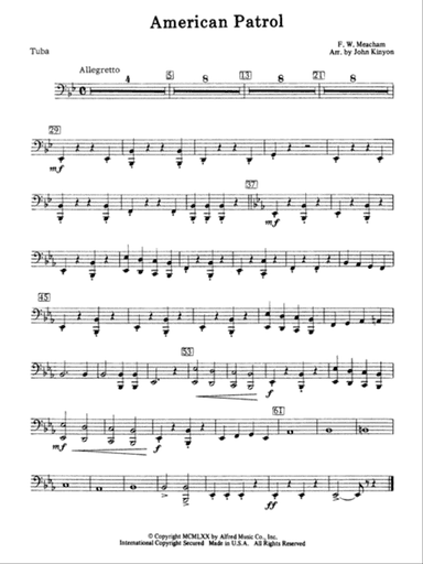 American Patrol: Tuba