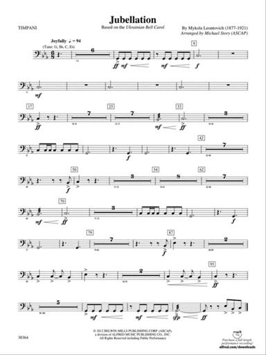 Jubellation: Timpani