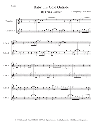 Baby, It's Cold Outside