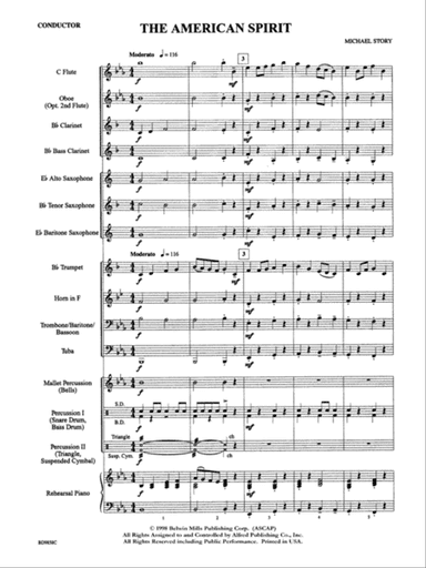 The American Spirit: Score
