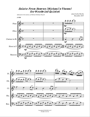 Salute From Heaven (Michael's Theme)