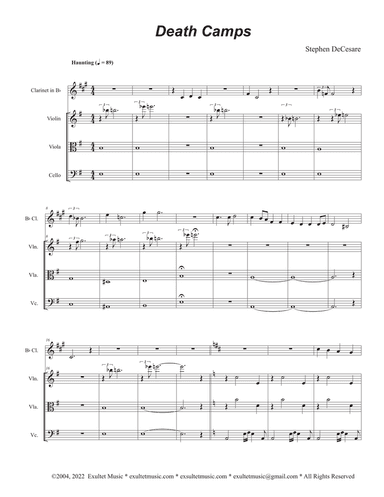 Death Camps (Chamber Orchestra Version)