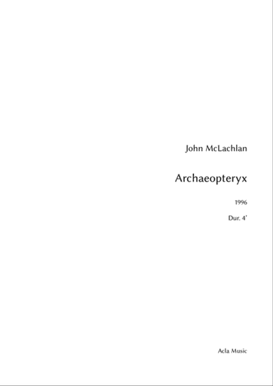 Archaeopteryx