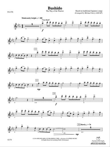 Bushido: Flute