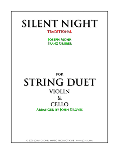 Silent Night - Violin & Cello Duet