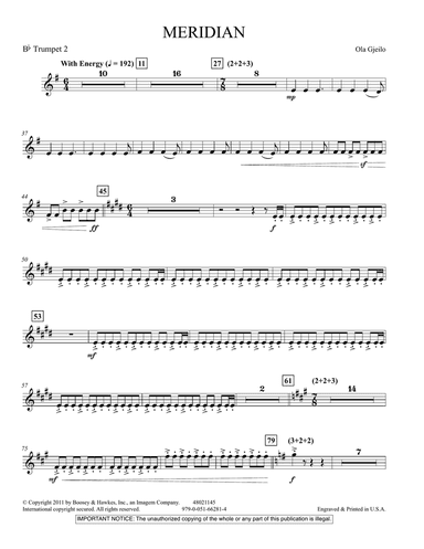 Meridian - Bb Trumpet 2
