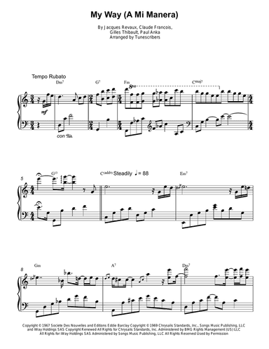My Way (A Mi Manera)