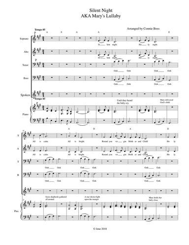 Silent Night aka Mary's Lullaby