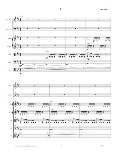 Double Concerto I - Score Only