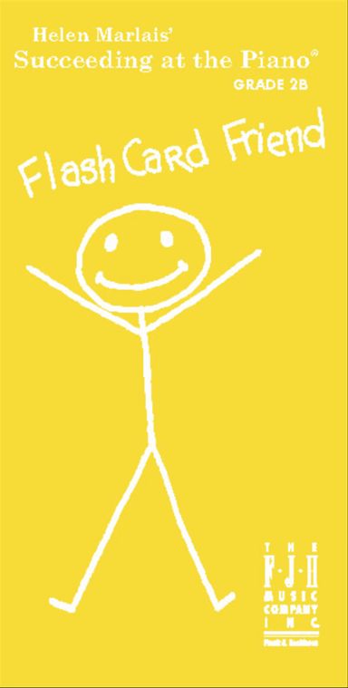 Succeeding at the Piano, Flash Card Friend, Grade 2B