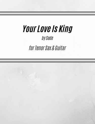 Your Love Is King