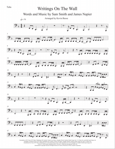 Writing's On The Wall from the film SPECTRE