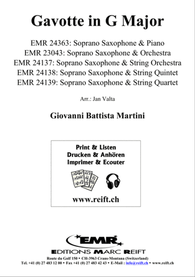 Gavotte in G Major