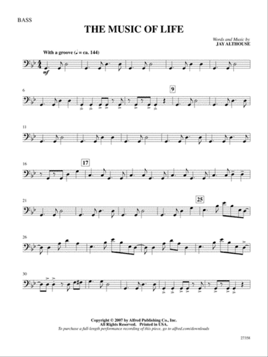 The Music of Life: String Bass