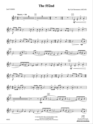 The 552nd: 2nd F Horn