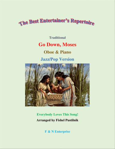 "Go Down, Moses"-Piano Background for Oboe and Piano-Jazz/Pop Version (Video)
