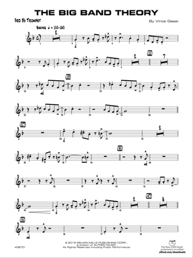The Big Band Theory: 3rd B-flat Trumpet