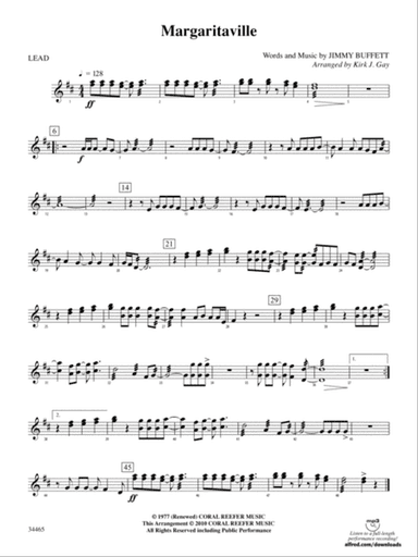 Margaritaville: 1st Percussion