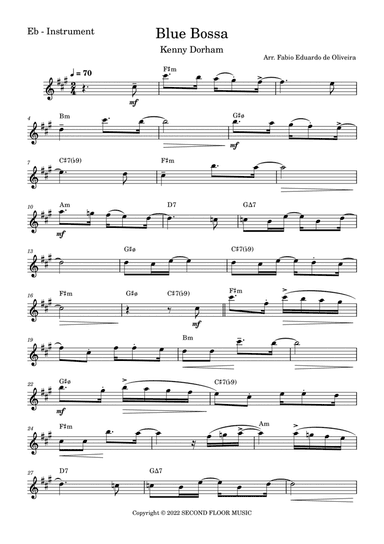 True Blue Bossa