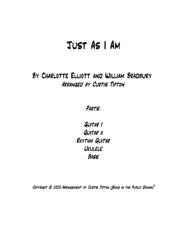 Just As I Am