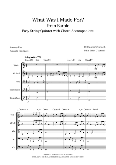 What Was I Made For?