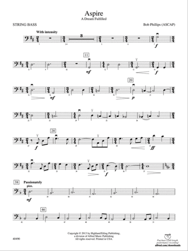 Aspire: String Bass