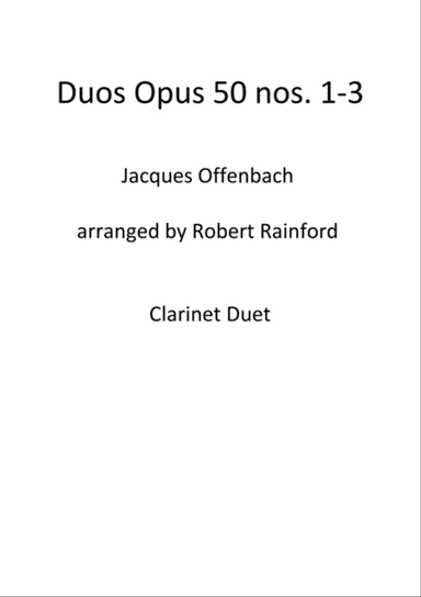 Duo Op. 50 1-3