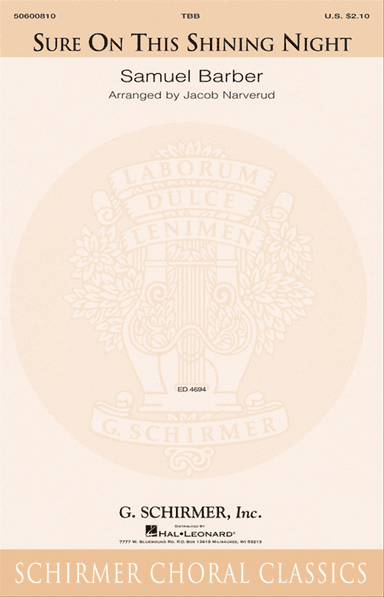 Sure on This Shining Night