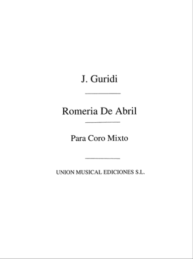Guridi: Romeria De Abril Habanera