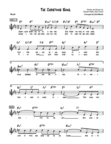 The Christmas Song (chestnuts Roasting On An Open Fire)
