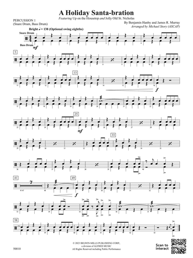 A Holiday Santa-bration: 1st Percussion