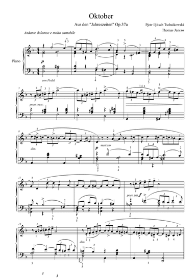 Tchaikovsky - October