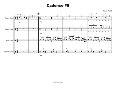 Cadence #8 (Drumline Cadence)