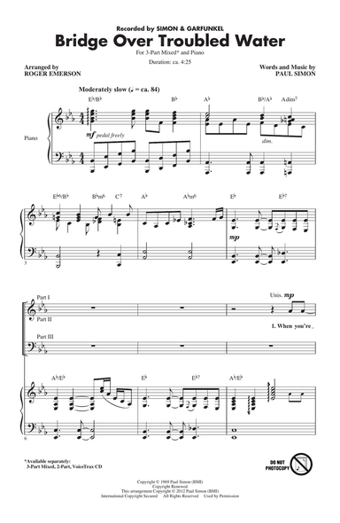 Bridge Over Troubled Water (arr. Roger Emerson)
