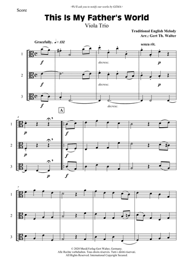 This Is My Father's World