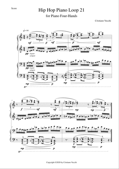 Hip Hop Piano Loop 21