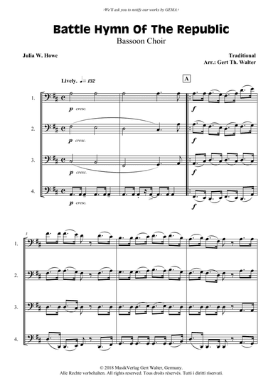 Battle Hymn Of The Republic