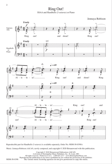 Ring Out! (Downloadable Choral Score)