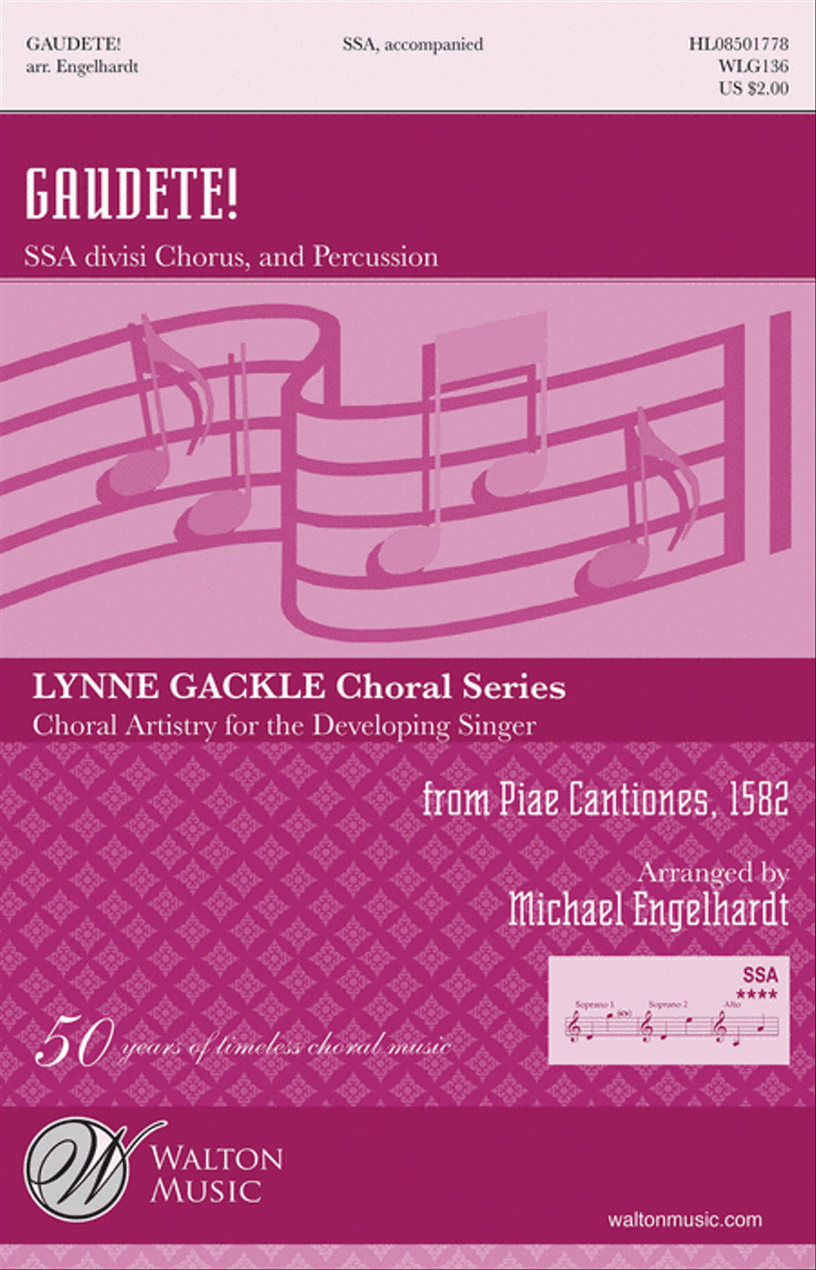 Gaudete! - SSA (Vocal Score)