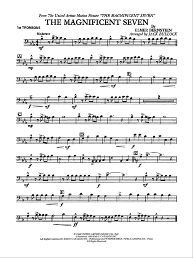 The Magnificent Seven: 1st Trombone