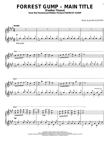 Forrest Gump - Main Title (Feather Theme)